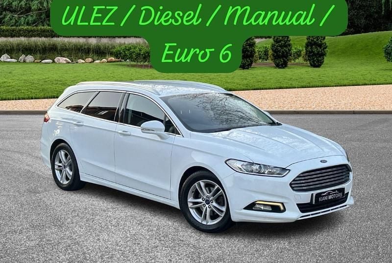 White Used 2016 Ford Mondeo Zetec Estate | £4,995 (Fair price) - Image 1/4