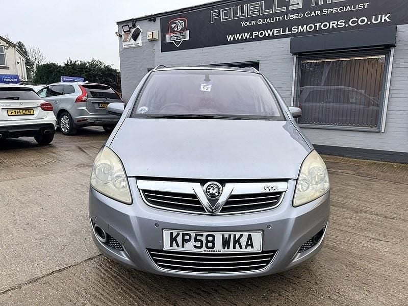 Second-hand Vauxhall Zafira Elite 120 CP (88 kW) 2009 Argintiu Monovolum