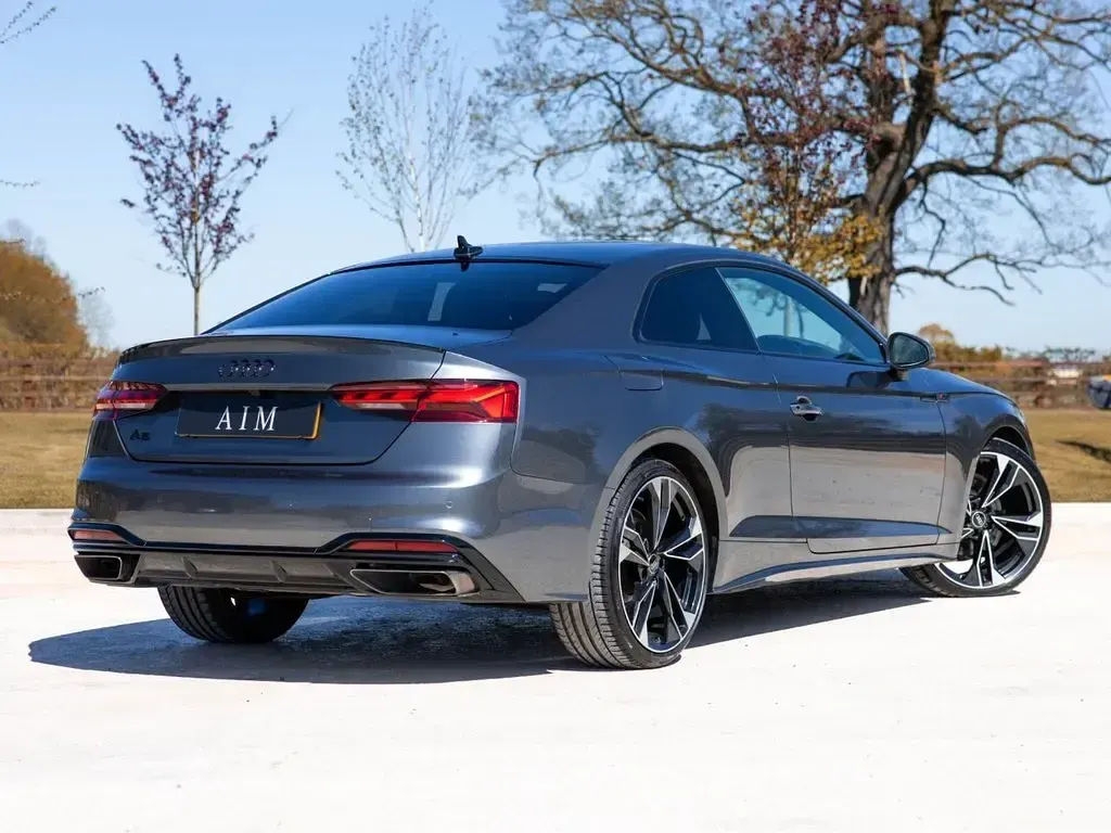 Used Audi A5 Black Edition 150 HP (110 kW) 2023 Grey Coupe