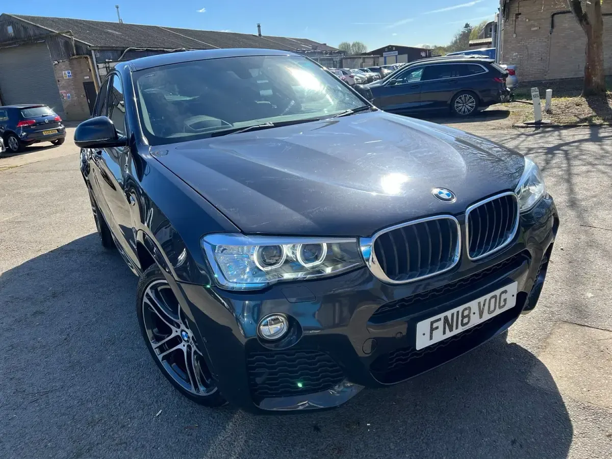 Usado BMW X4 M Sport 190 CV (139 kW) 2018 Gris SUV
