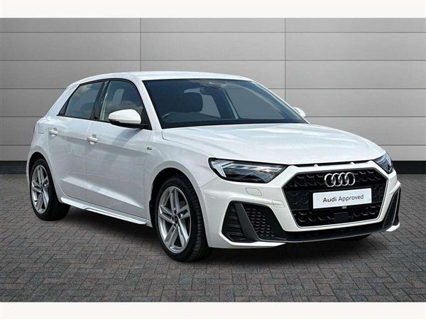 White Used 2023 Audi A1 S-Line Hatchback | £20,350 (Fair price) - Image 1/4