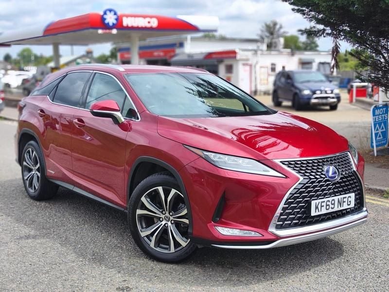 Used Lexus RX450h 2020 Red SUV