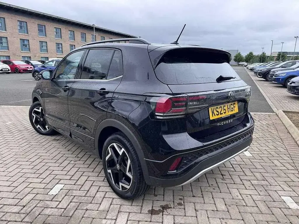 Used VW T-Cross R-line 115 HP (84 kW) 2025 Black SUV