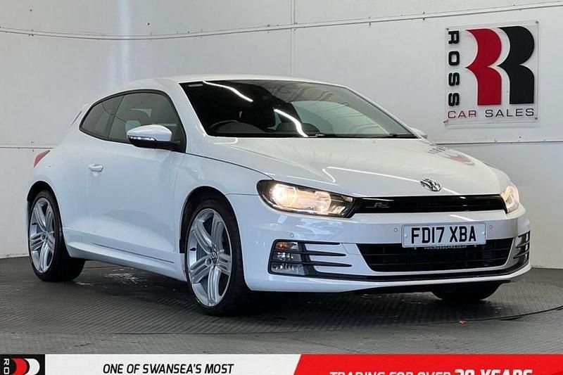 Used VW Scirocco R-line 150 HP (110 kW) 2017 White Coupe