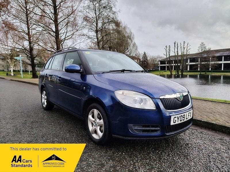 Used Skoda Fabia 2009 Blue Estate