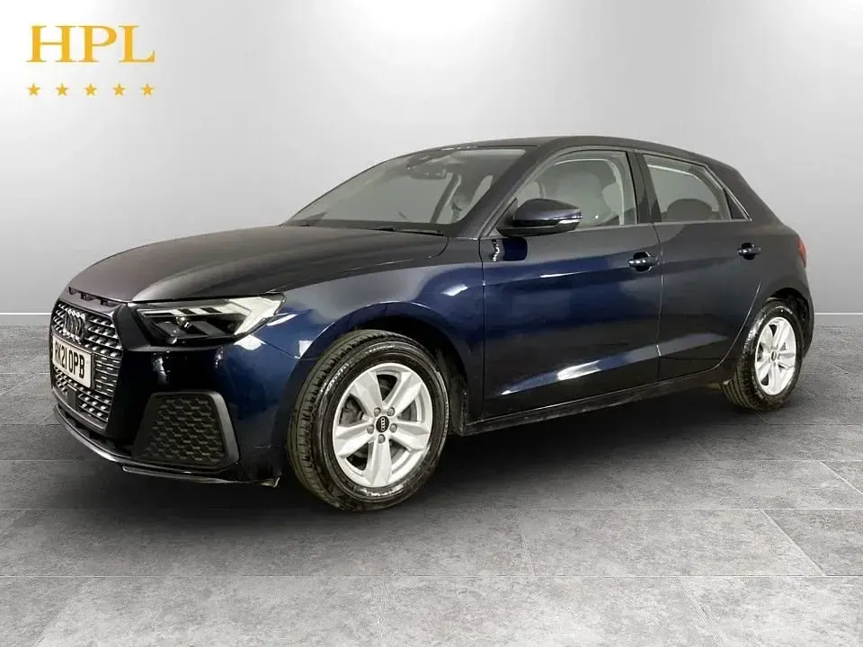 Usado Audi A1 Sportback Business 95 HP (69 kW) 2021 Azul Citadino