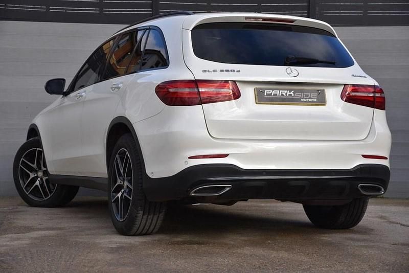 Used Mercedes GLC250 AMG line 2016 White SUV
