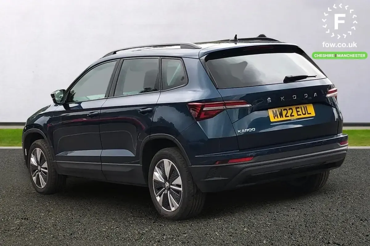 Gebraucht Skoda Karoq SE Drive 150 PS (110 kW) 2022 Blau SUV