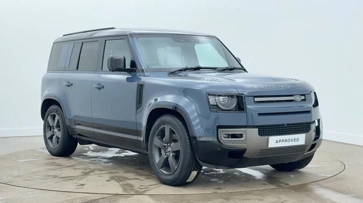 Blue Used 2024 Land Rover Defender HSE Dynamic Estate | £62,990 (Super price) - Image 1/4