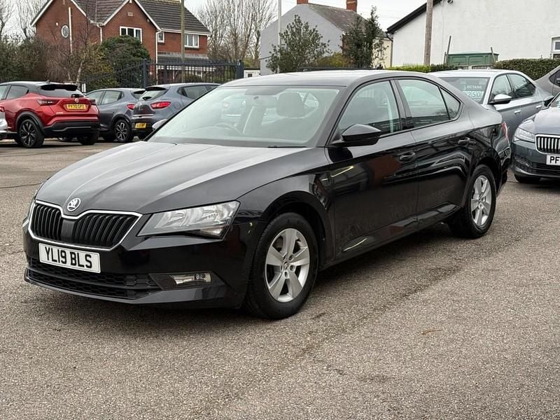 Used Skoda Superb 150 HP (110 kW) 2019 Black Hatchback