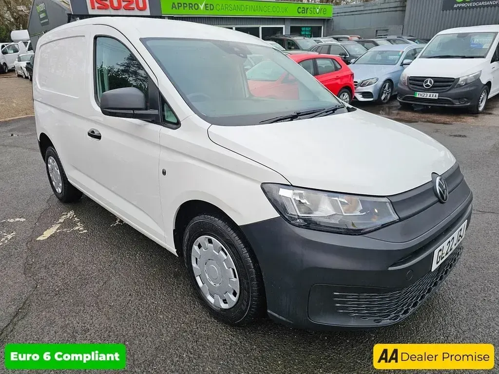 Used VW Caddy 122 HP (89 kW) 2022 White MPV