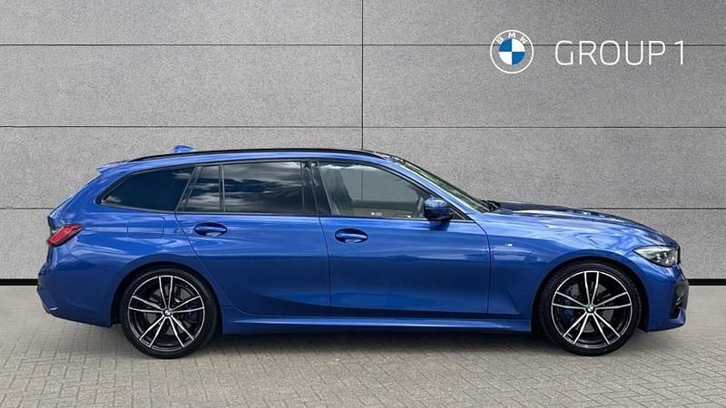 Used BMW 320 M Sport 181 HP (133 kW) 2021 Blue Estate