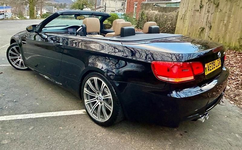 Used BMW M3 Cabriolet 420 HP (308 kW) 2009 Black Cabriolet