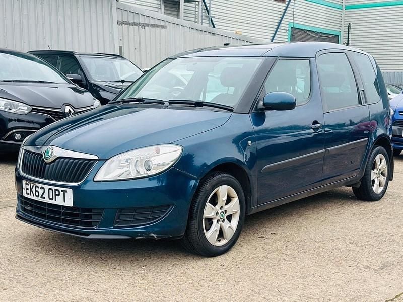 Used Skoda Roomster SE 105 HP (77 kW) 2012 Blue MPV