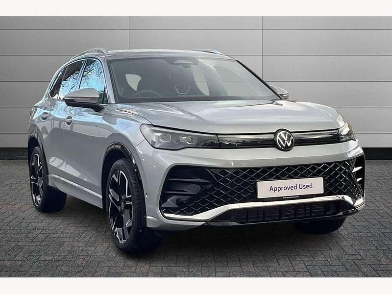 Silver Used 2024 VW Tiguan R-line SUV | £34,995 (A bit pricey) - Image 1/3