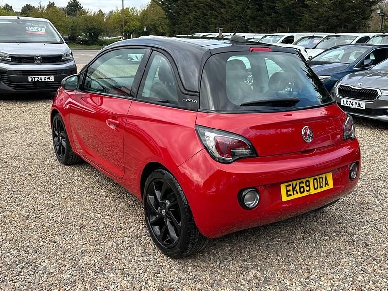 Used Vauxhall Adam 70 HP (51 kW) 2019 Red Hatchback