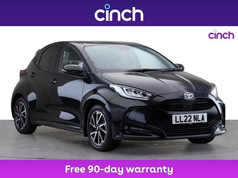 Black Used 2022 Toyota Yaris Hybrid Design Hatchback | £15,649 (Fair price) - Image 1/3