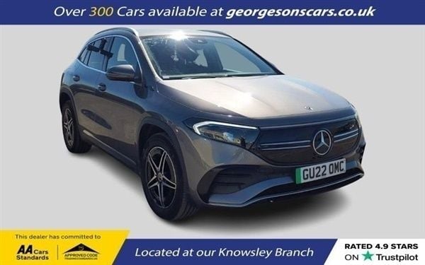 Grey Used 2022 Mercedes EQA250 AMG line SUV | £24,960 (Expensive) - Image 1/1