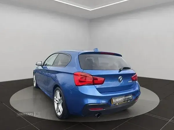 Used BMW 120 M Sport 175 HP (128 kW) 2016 Blue Hatchback
