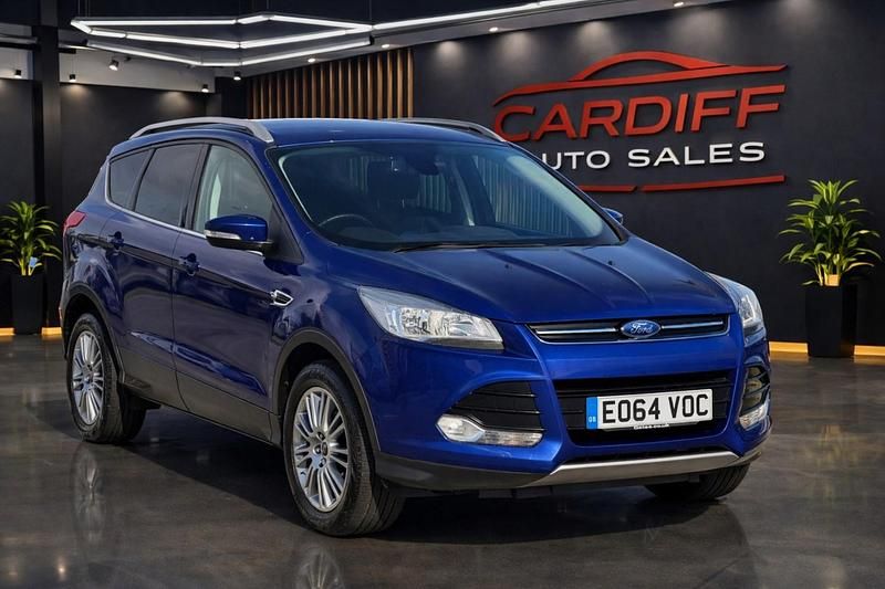 Used Ford Kuga Titanium 140 HP (102 kW) 2014 Blue SUV