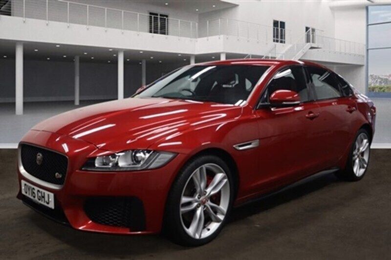 Red Used 2016 Jaguar XF S Sedan | £16,990 (Fair price) - Image 1/1