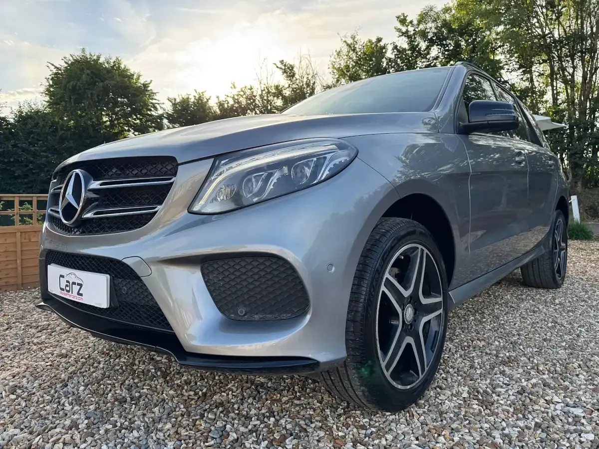 Used Mercedes GLE250 AMG line 204 HP (150 kW) 2015 Silver SUV