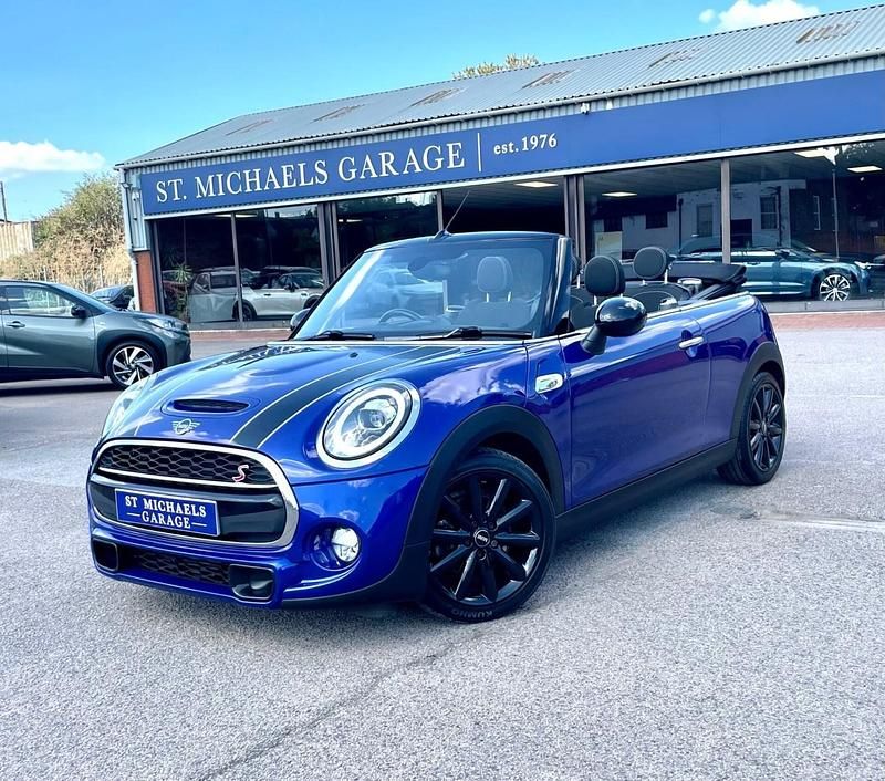 Blue Used 2018 Mini Cooper S Cabriolet Cabriolet | £15,995 (Fair price) - Image 1/4