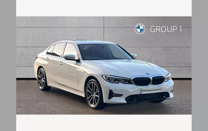 White Used 2022 BMW 330 Sport Line Sedan | £26,995 - Image 1/4