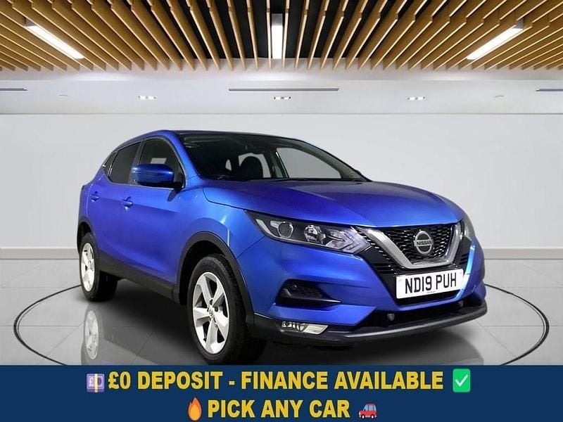 Blue Used 2019 Nissan Qashqai Acenta Premium SUV | £9,549 (Super price) - Image 1/4