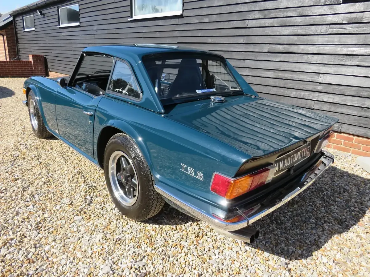 Used Triumph TR6 1976 Green Cabriolet