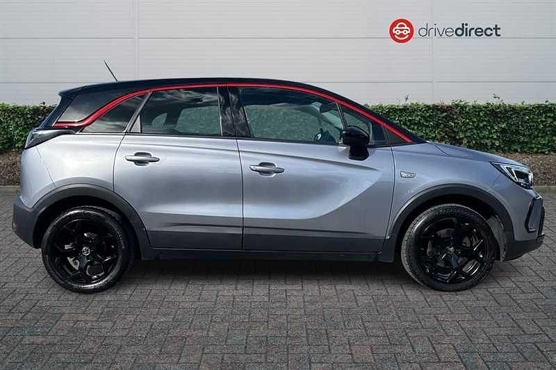 Used Vauxhall Crossland GS Line 110 HP (80 kW) 2022 Grey SUV