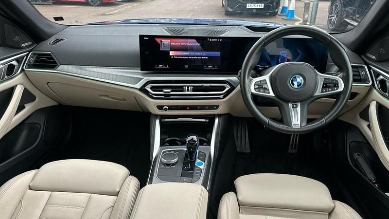 Used BMW i4 M Sport 250 kW (340 HP) 2022 Blue Sedan