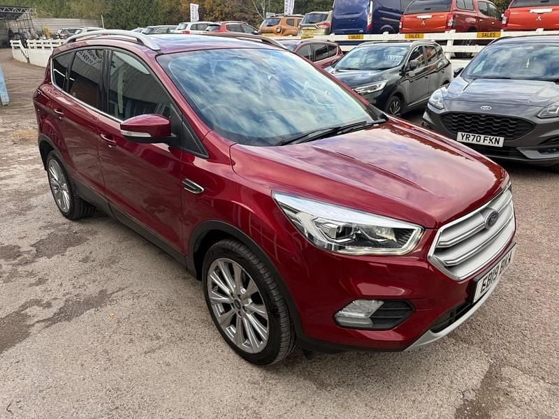 Red Used 2019 Ford Kuga Titanium X SUV | £11,990 (Fair price) - Image 1/4