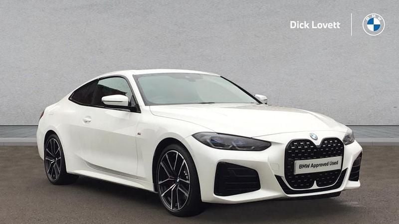 Used BMW M440 M Sport 369 HP (271 kW) 2022 White Sedan