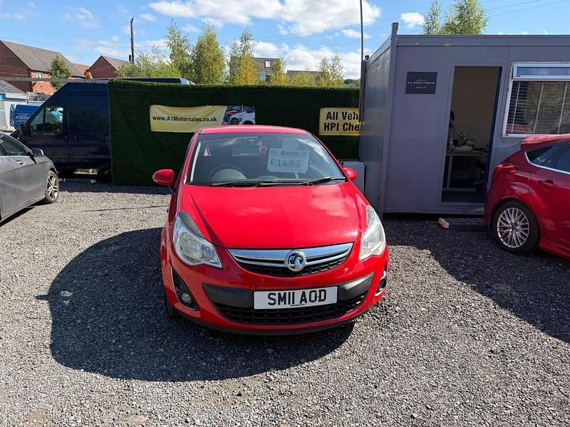 Red Used 2011 Vauxhall Corsa S Hatchback | £1,695 (Super price) - Image 1/4