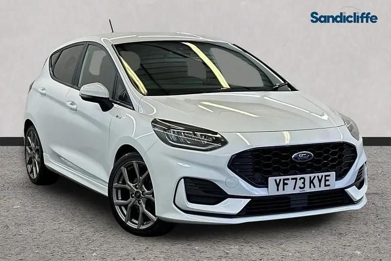 Used Ford Fiesta ST-Line 125 HP (91 kW) 2023 White Hatchback