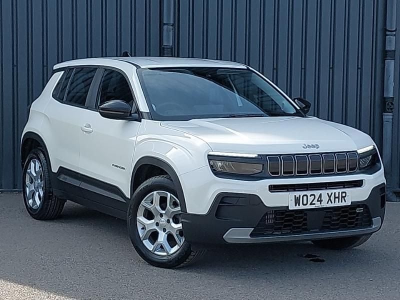 White Used 2024 Jeep Avenger Altitude SUV | £18,698 (A bit pricey) - Image 1/4