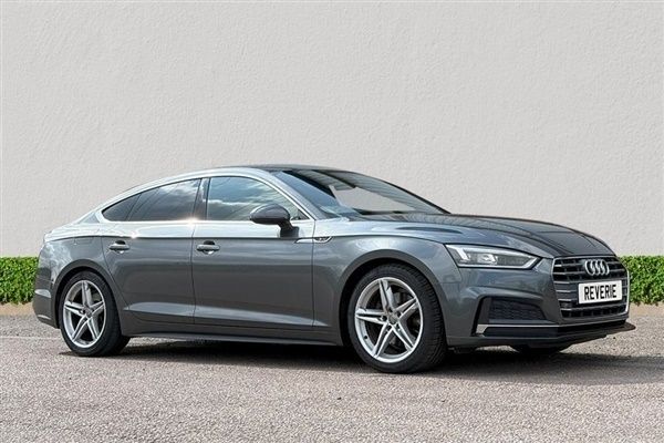 Grey Used 2018 Audi A5 Sportback S-Line Hatchback | £14,200 (Good price) - Image 1/1