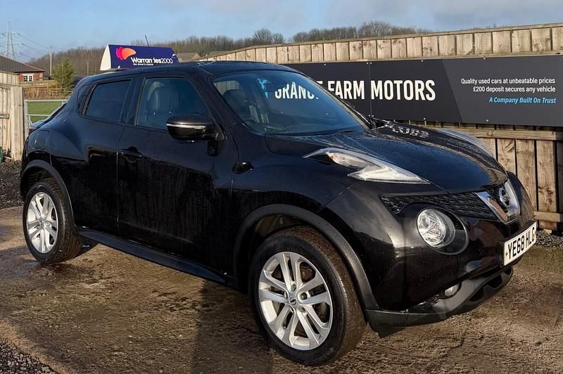 Used Nissan Juke N-Connecta 110 HP (80 kW) 2018 Black SUV