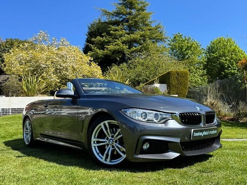 Used BMW 420 M Sport 184 HP (135 kW) 2014 Grey Cabriolet