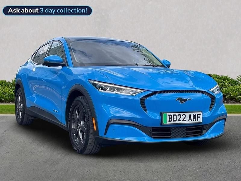 Blue Used 2022 Ford Mustang Mach-E Standard Range SUV | £23,250 (Good price) - Image 1/4