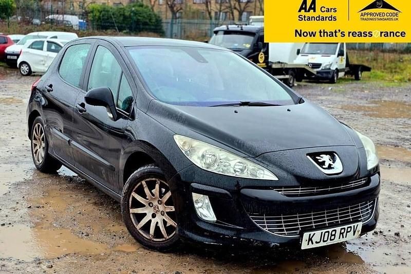 Used Peugeot 308 140 HP (102 kW) 2008 Black Hatchback