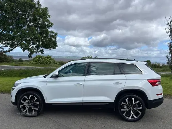 Used Skoda Kodiaq SE L 150 HP (110 kW) 2017 White SUV