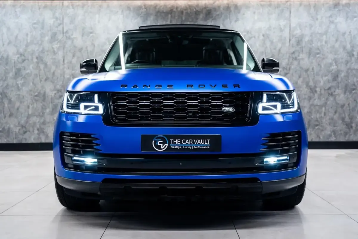 Gebraucht Land Rover Range Rover Autobiography 525 PS (386 kW) 2019 Blau SUV