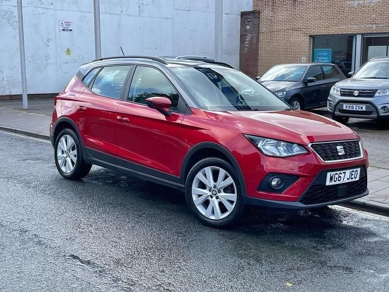 Red Used 2017 Seat Arona SE Technology SUV | £9,995 (Fair price) - Image 1/4