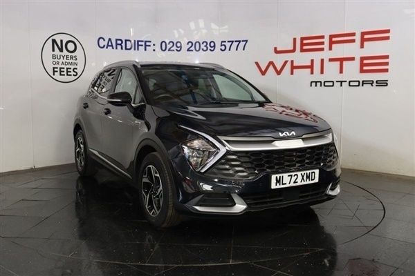 Black Used 2022 Kia Sportage 2 SUV | £18,988 (Good price) - Image 1/4