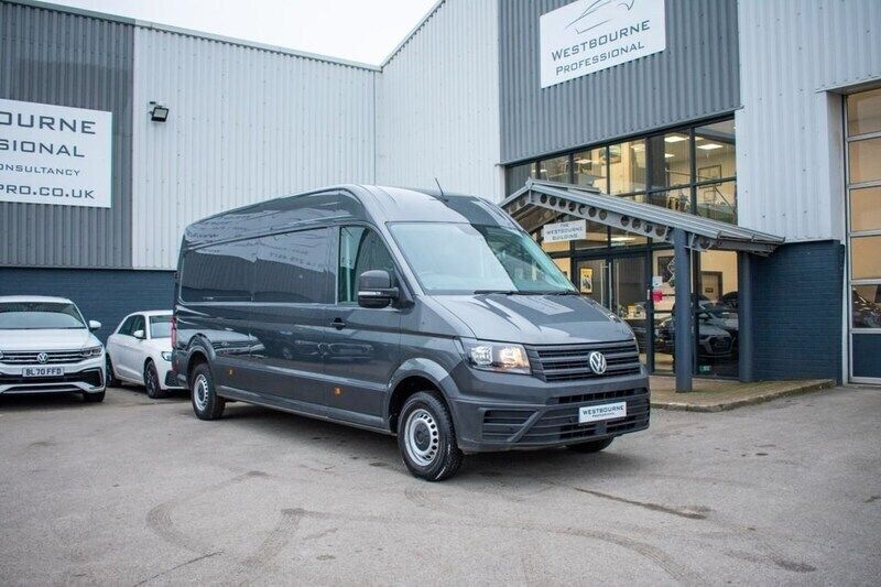 Grey Used 2023 VW Crafter Trendline Van | £28,980 (Good price) - Image 1/3