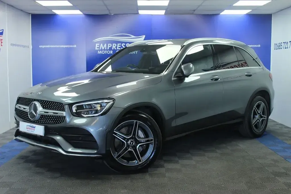 Used Mercedes GLC220 AMG line 194 HP (142 kW) 2020 Grey SUV