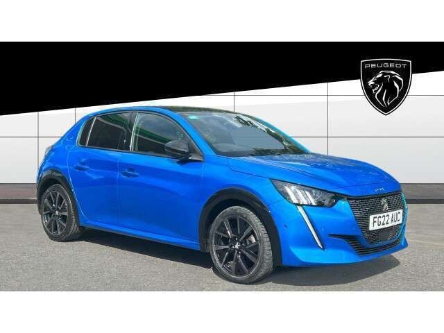 Blue Used 2022 Peugeot 208 Premium Hatchback | £13,762 (Fair price) - Image 1/4