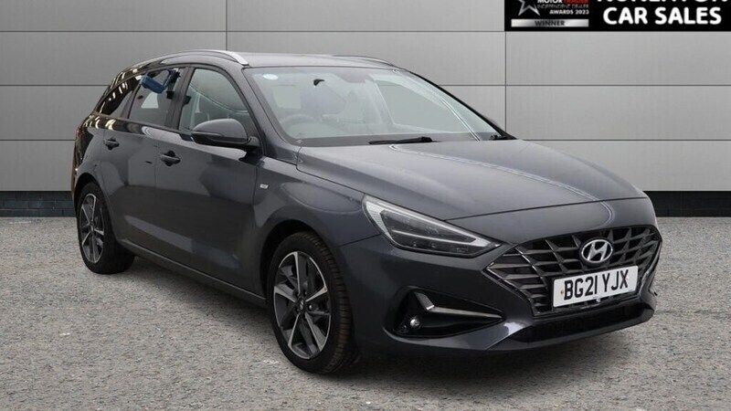 Grey Used 2021 Hyundai i30 Premium Estate | £14,250 - Image 1/4